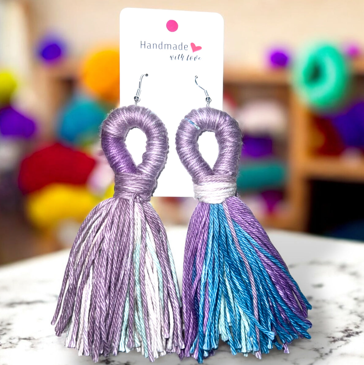 LYBBG Handmade Earrings. A Variety of Tassel and Distressed Earrings!