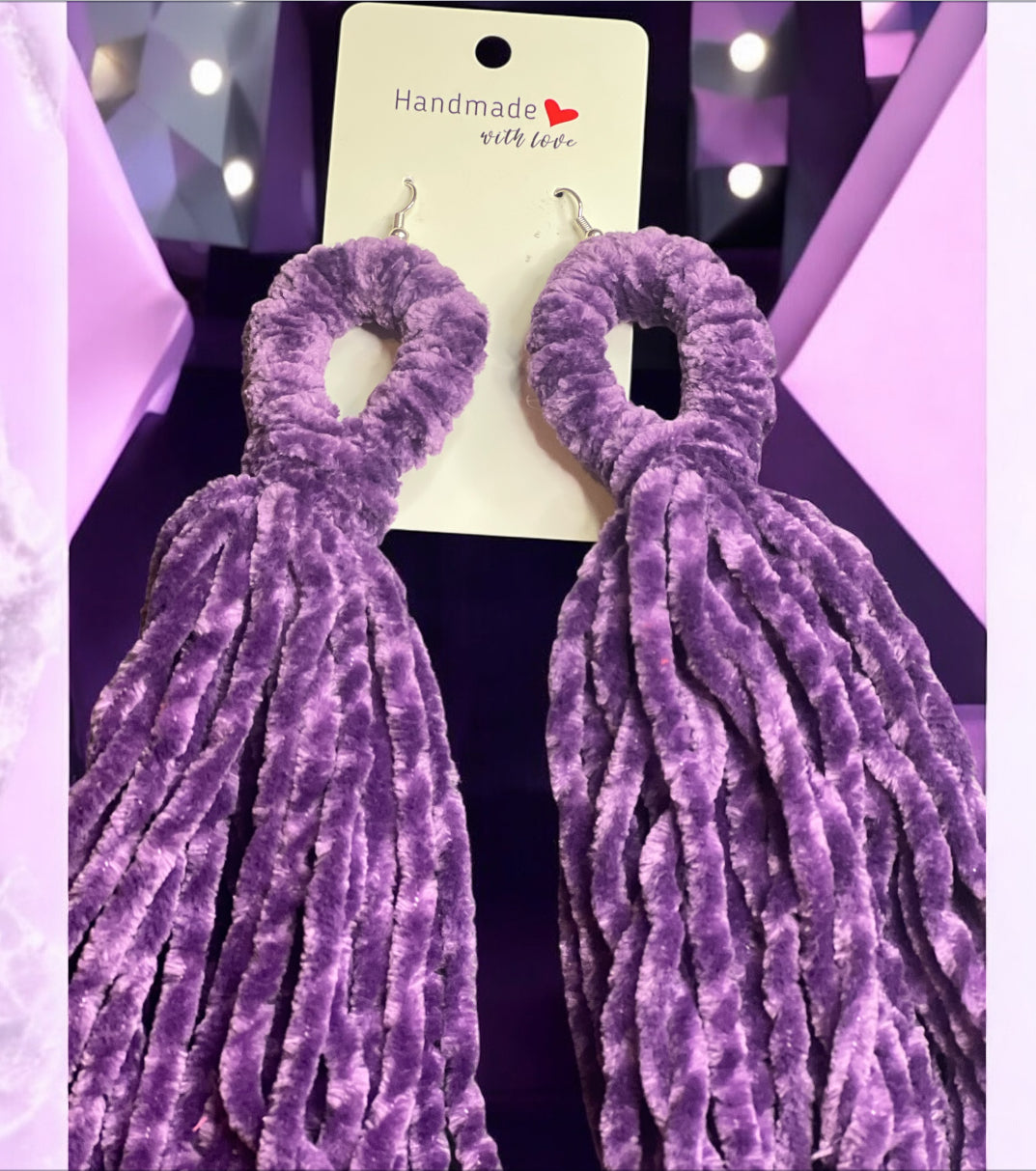 LYBBG Handmade Earrings. A Variety of Tassel and Distressed Earrings!